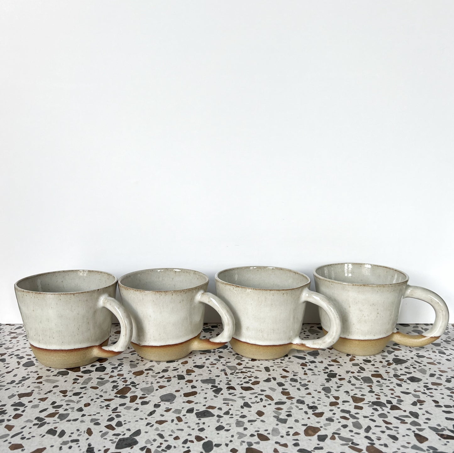 Marlow stoneware mug, white - Plum & Belle