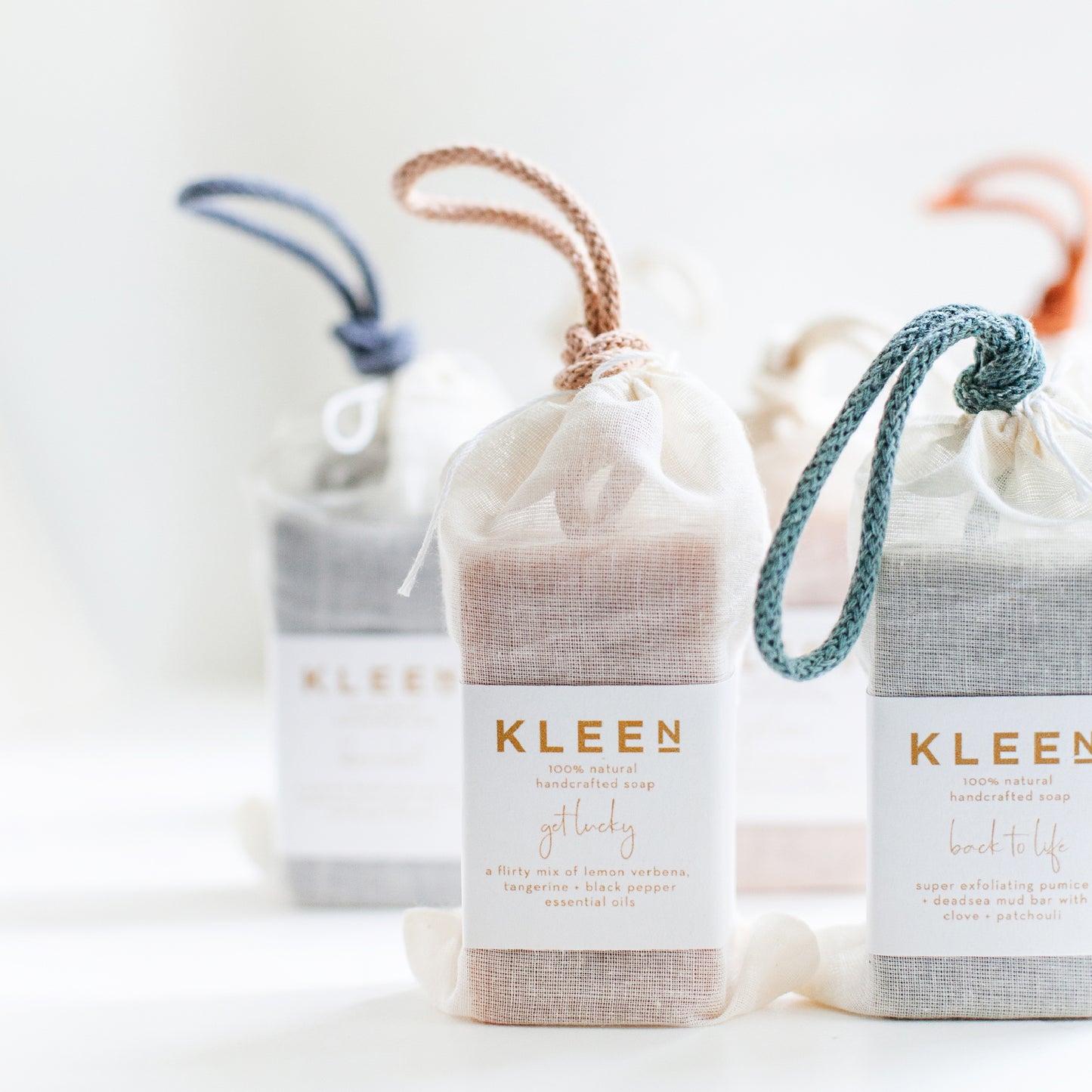 Get Lucky soap on a rope - Plum & Belle