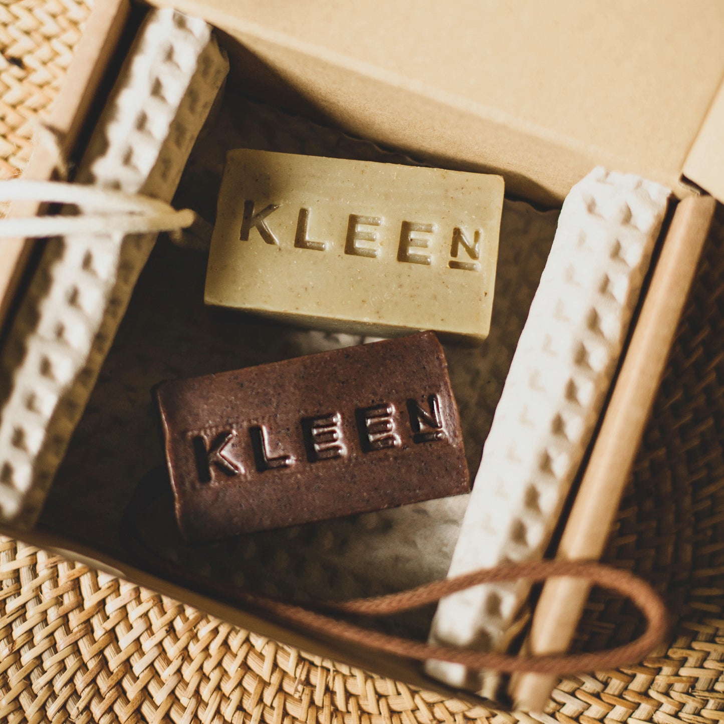 Woodstock soap on a rope - Plum & Belle