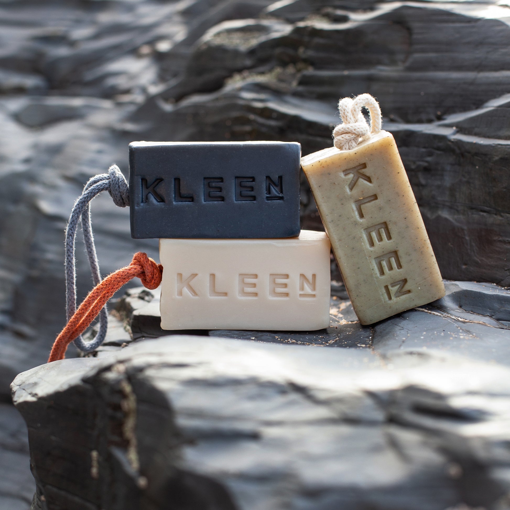 Blue Velvet soap on a rope - Plum & Belle
