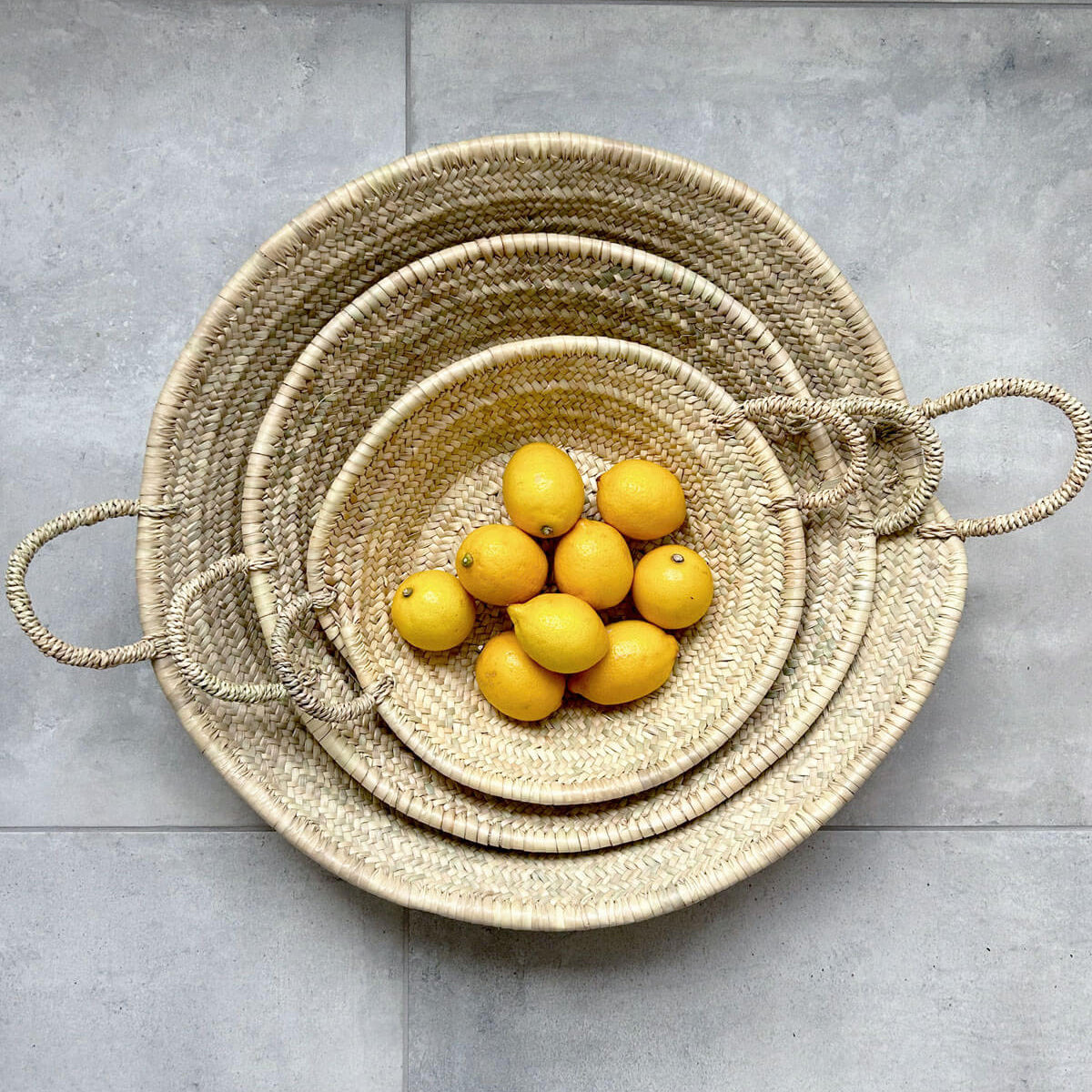 Handwoven Moroccan Platter