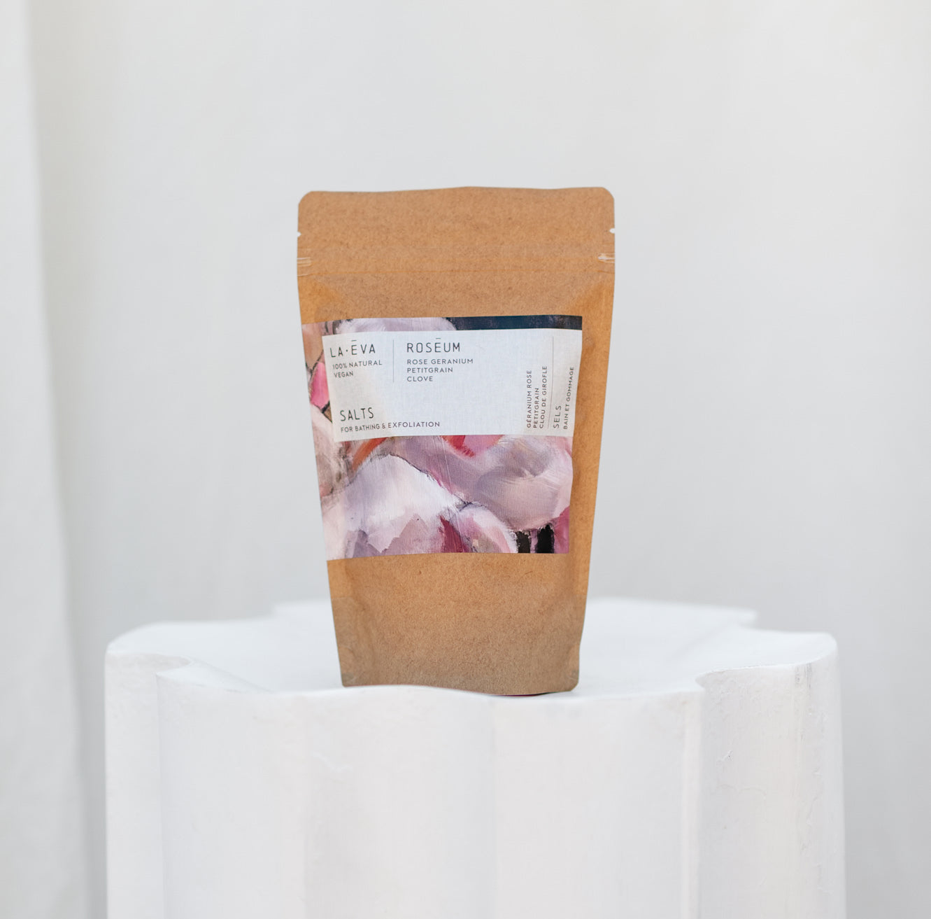 ROSEUM exfoliant and bath salts - Plum & Belle