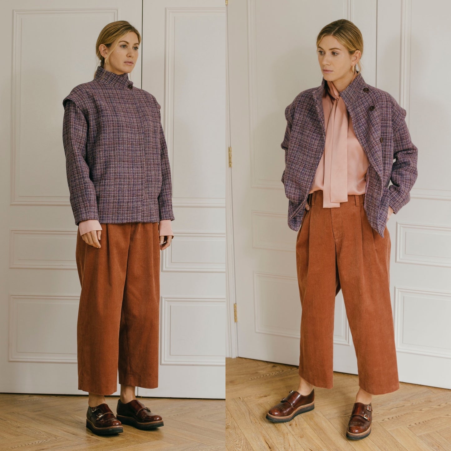 Gwendolyn blouson jacket Clothing Hill & Headland - Plum & Belle