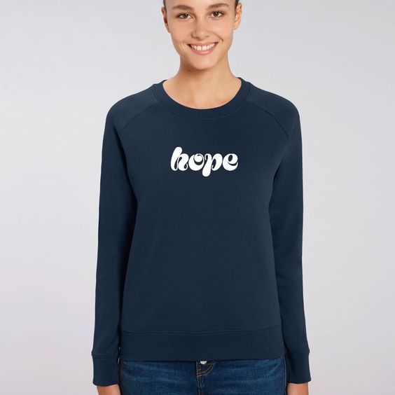 'Hope' sweatshirt, Trust London - Plum & Belle