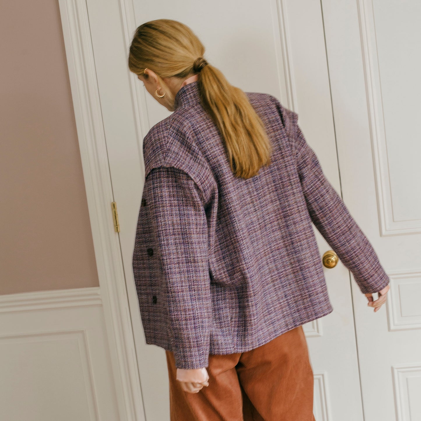 Gwendolyn blouson jacket Clothing Hill & Headland - Plum & Belle