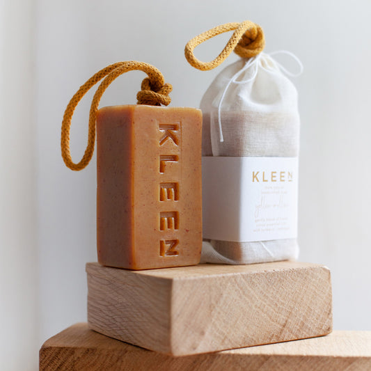 Yellow Mellow soap on a rope - Plum & Belle