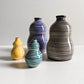 Mini terracotta gourd vase, classic stripe - Plum & Belle