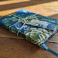Vintage fabric bound journal, lined