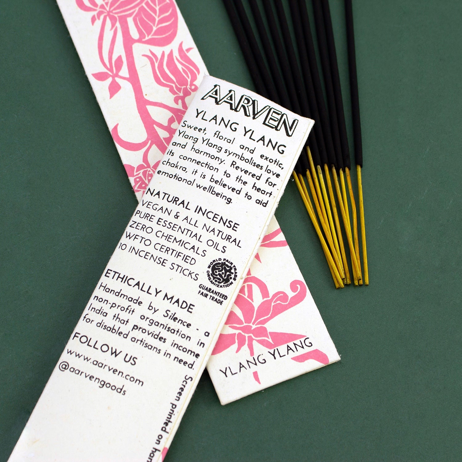 Handmade Ylang Ylang incense sticks - Plum & Belle
