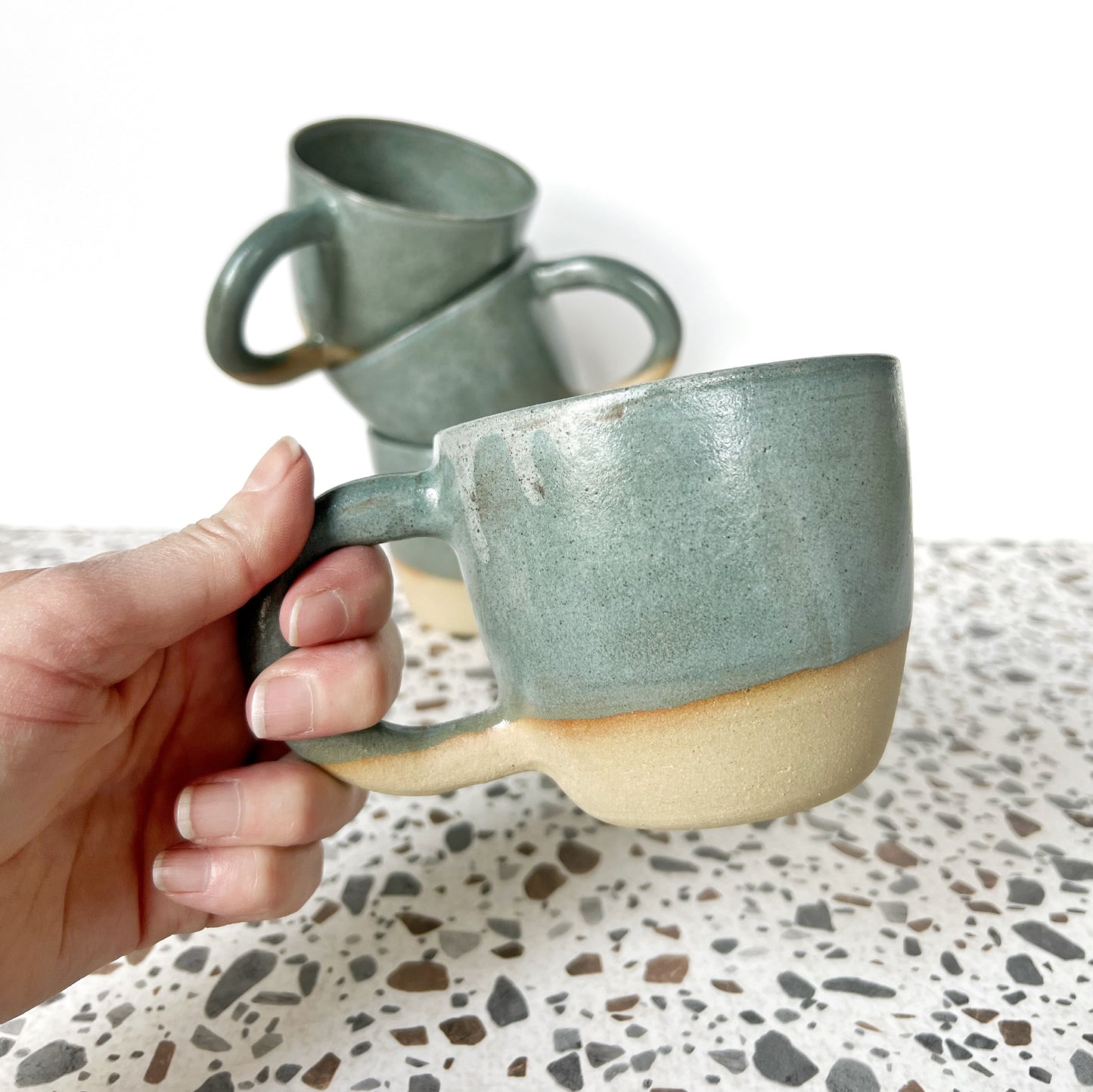 Marlow stoneware mug, graphite - Plum & Belle