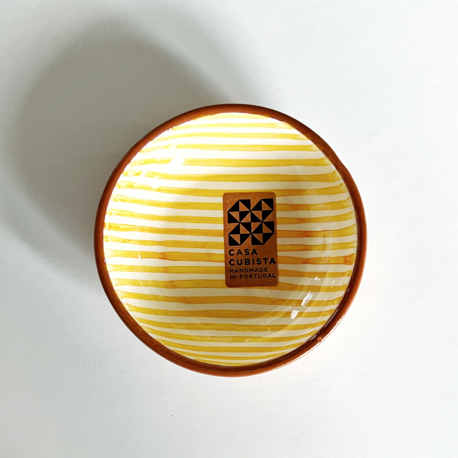 Mini bowl, stripe in yellow - Plum & Belle