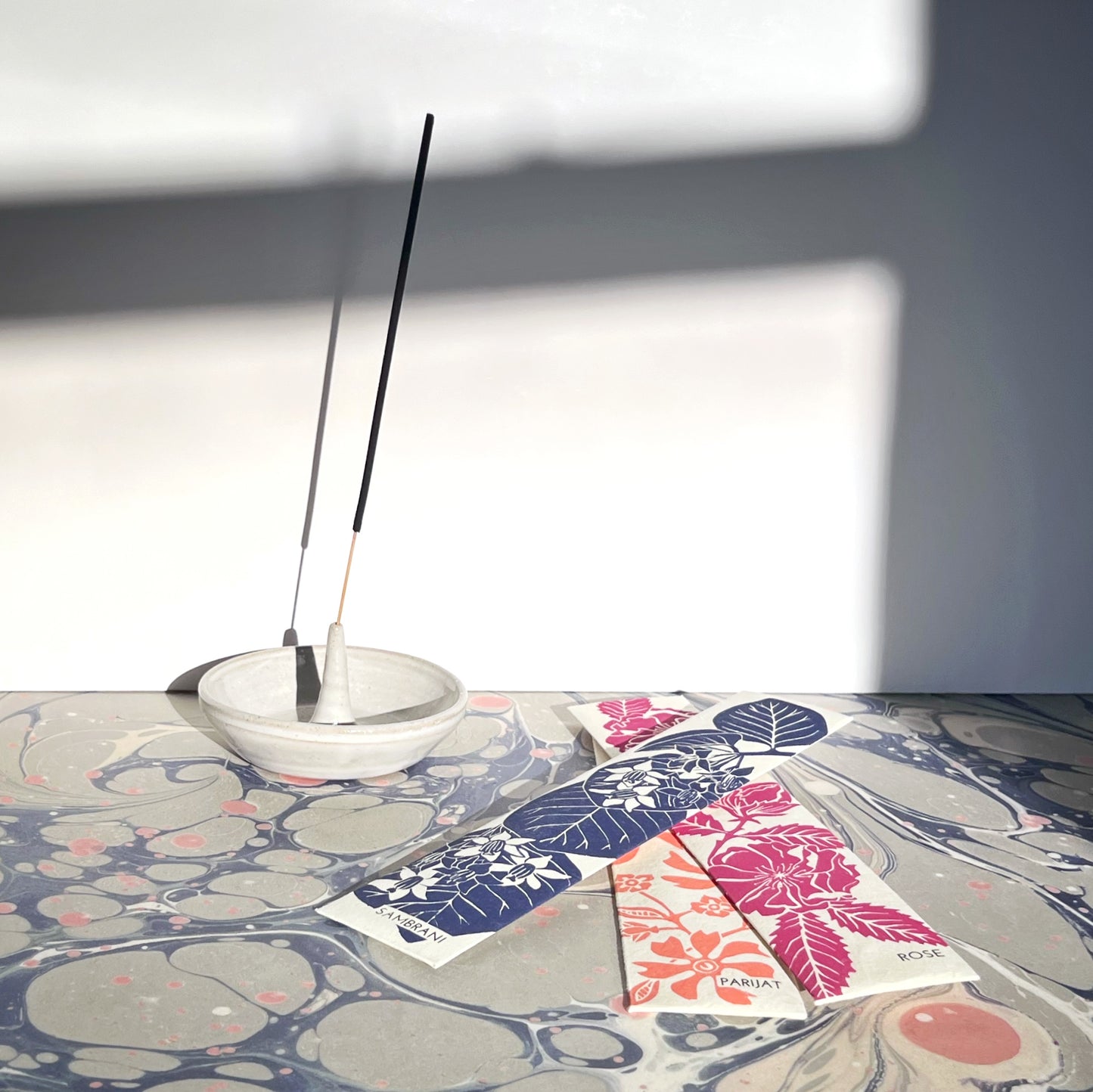 Stoneware 'High Point' incense holder- first run