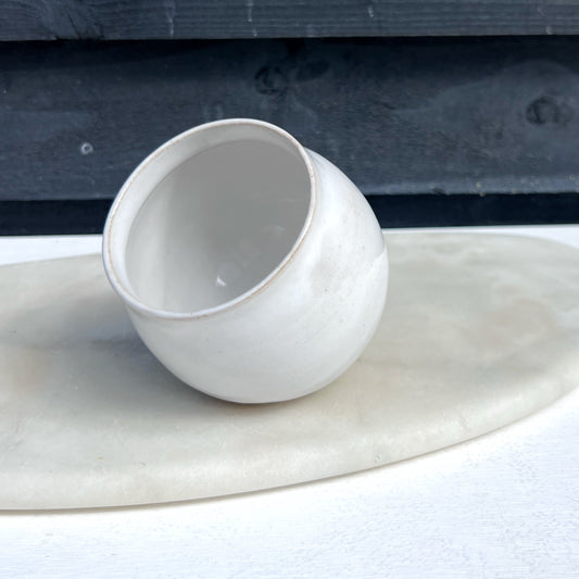 Stoneware salt pig