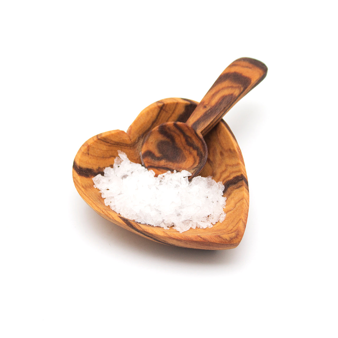 Olive Wood tiny salt spoon