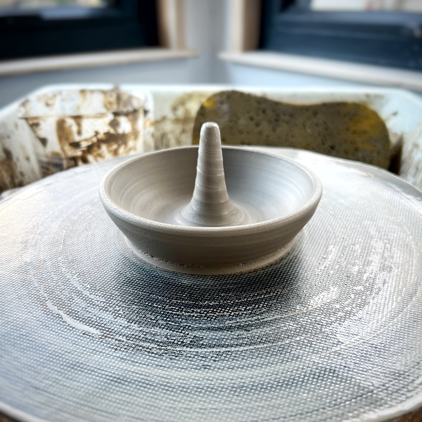 Stoneware 'High Point' incense holder- first run