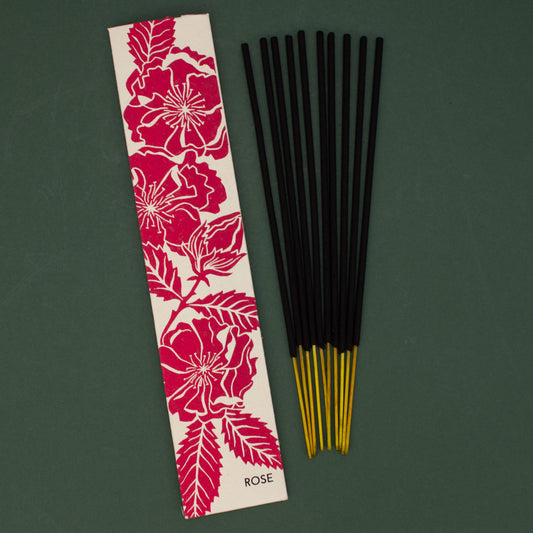 Handmade Rose incense sticks - Plum & Belle