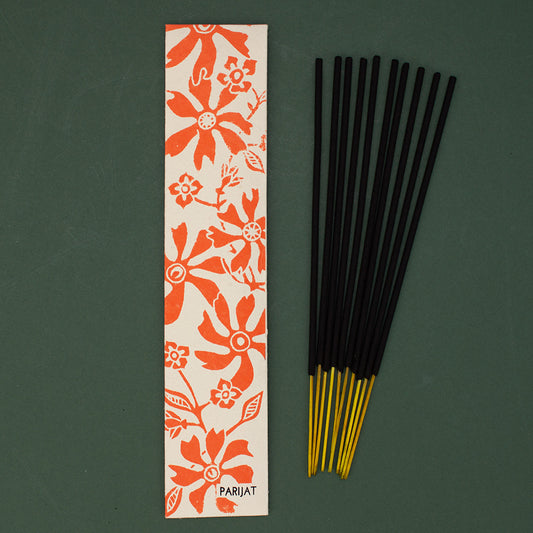 Handmade Parijat incense sticks - Plum & Belle