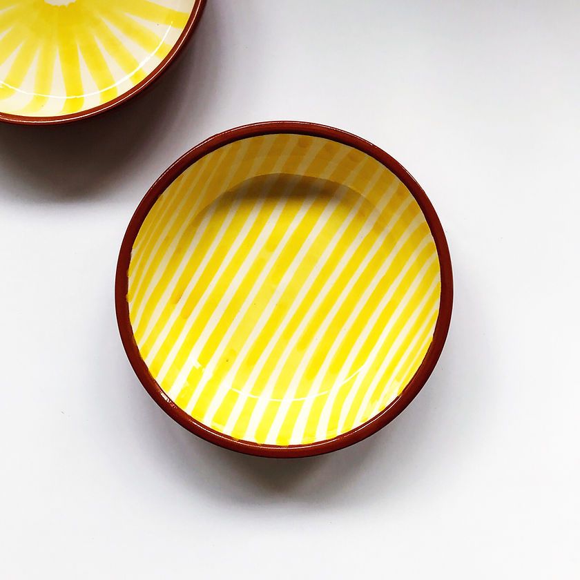 Mini bowl, stripe in yellow - Plum & Belle