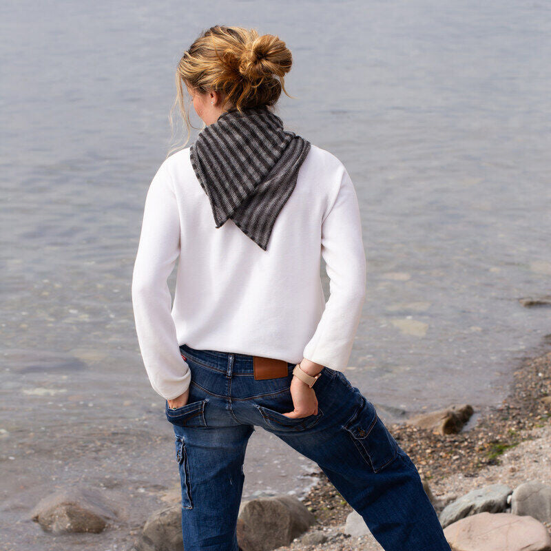 Alpaca Stripe Neckerchief