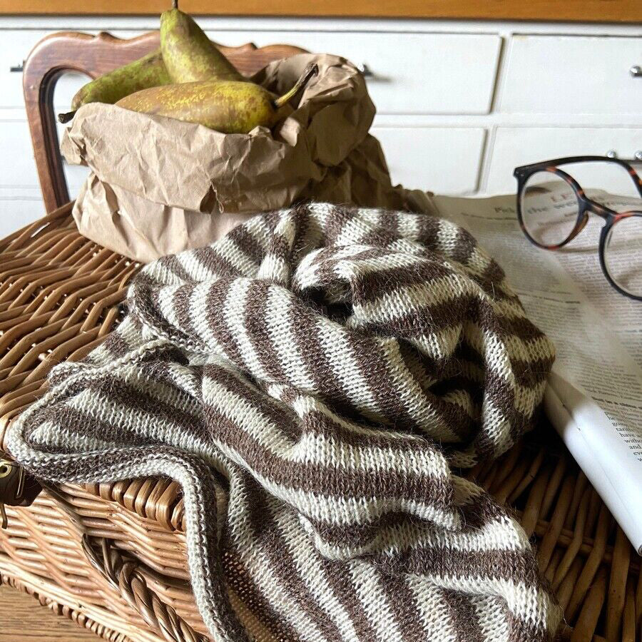 Alpaca Stripe Neckerchief