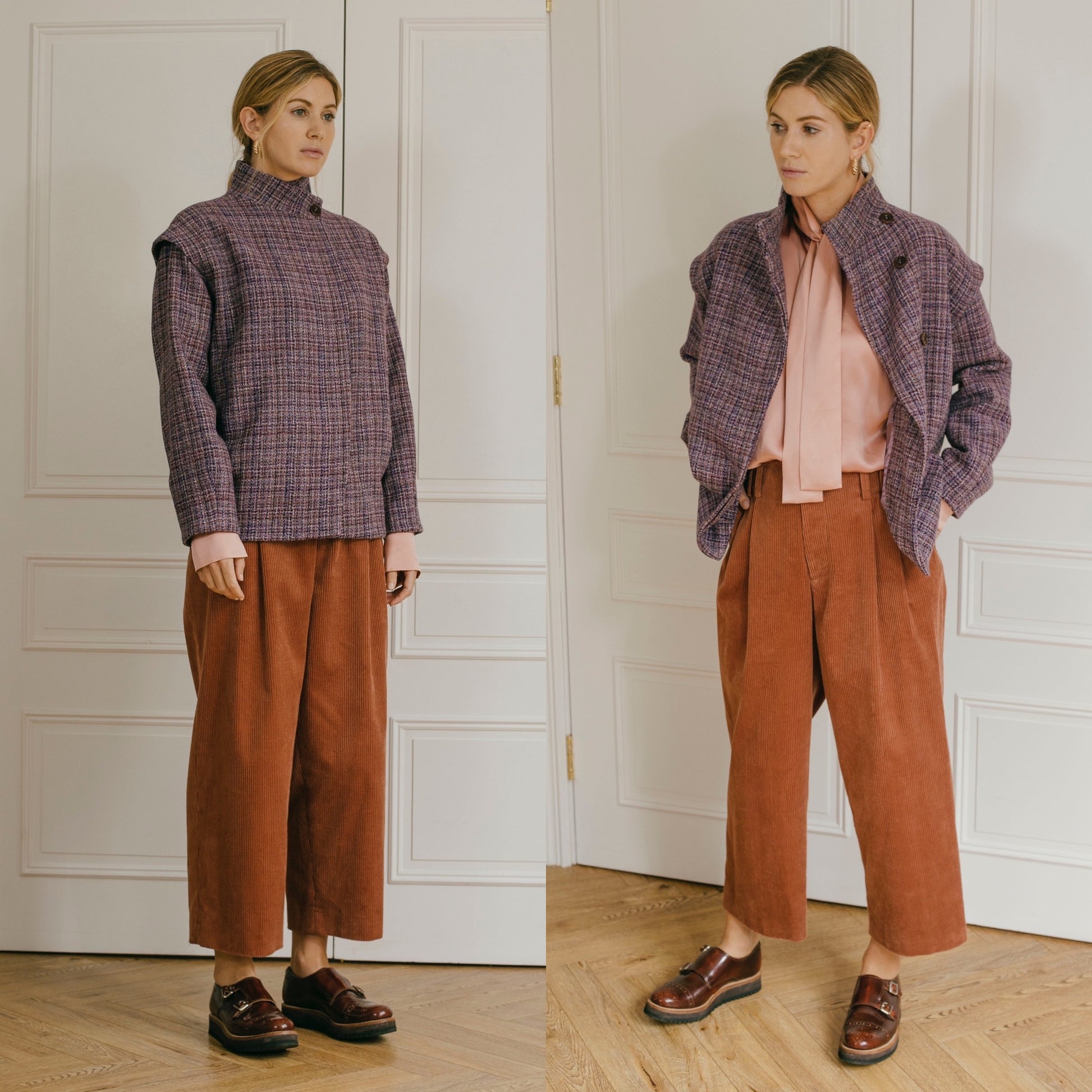 Gwendolyn blouson jacket Clothing Hill & Headland - Plum & Belle     