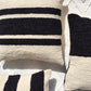 Colour Block respun textile cushion, Casa Cubista - Plum & Belle