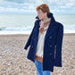 Vintage Navy Surplus Pea Coat - Plum & Belle