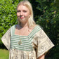 Amy dress in stripe and toile - Plum & Belle