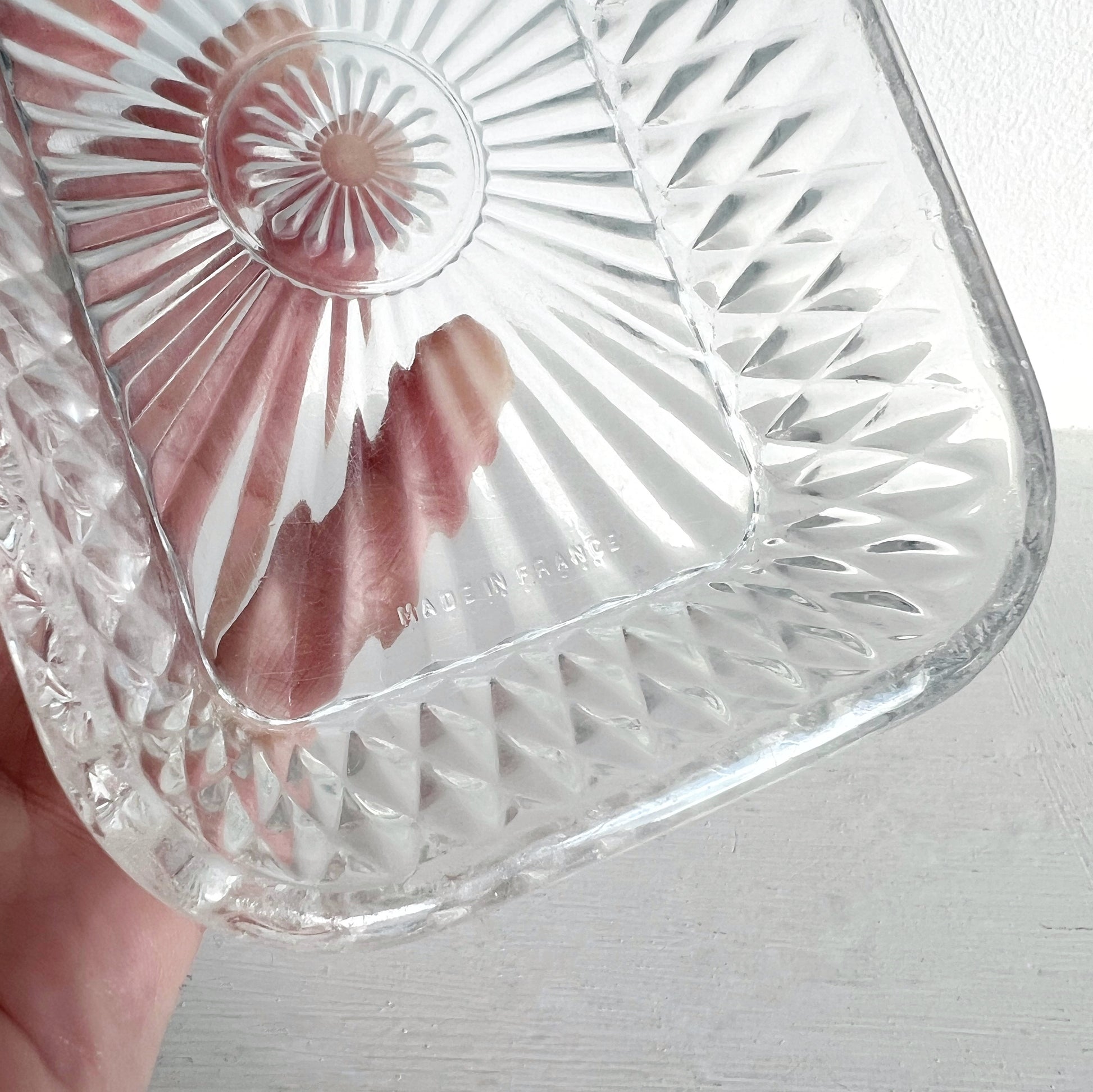 Vintage Duralex glass dish - Plum & Belle