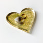Heart brass dish - Plum & Belle