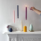 Set of two Amélie candle in peachy pink, Plum & Belle