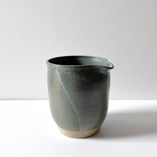 Stoneware jug, graphite ceramics Plum & Belle   