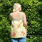 Krista top in roses and gingham - Plum & Belle