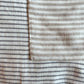 Natural stripe washed linen kingsize bedlinen set - Plum & Belle