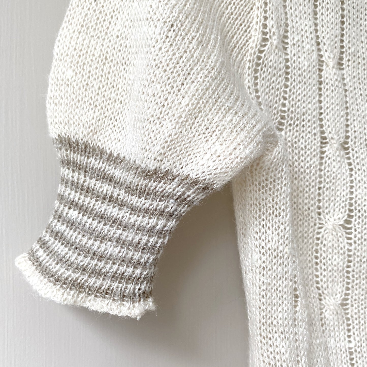Fine knit vintage cardigan - Plum & Belle