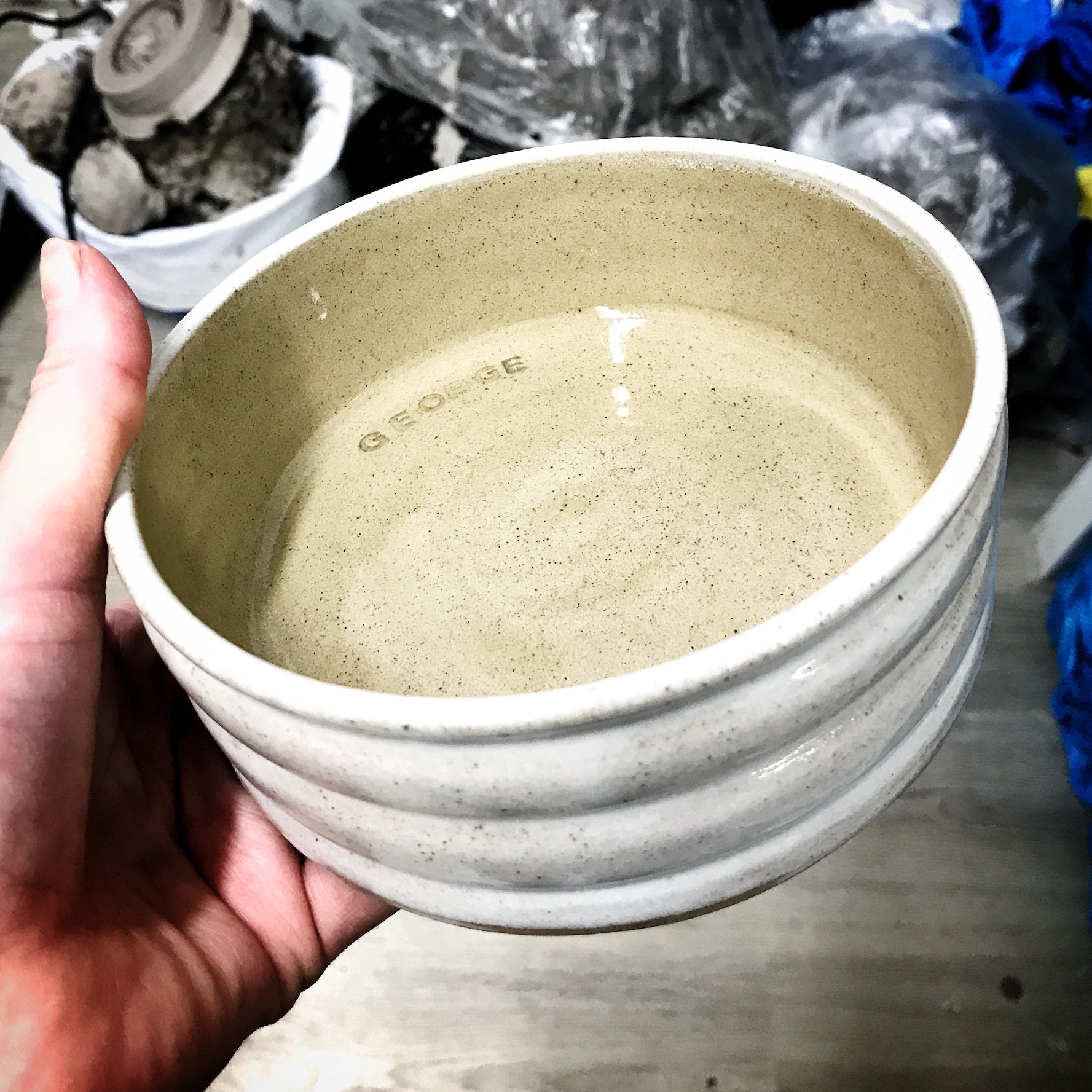 Pet bowls made to order - Plum & Belle