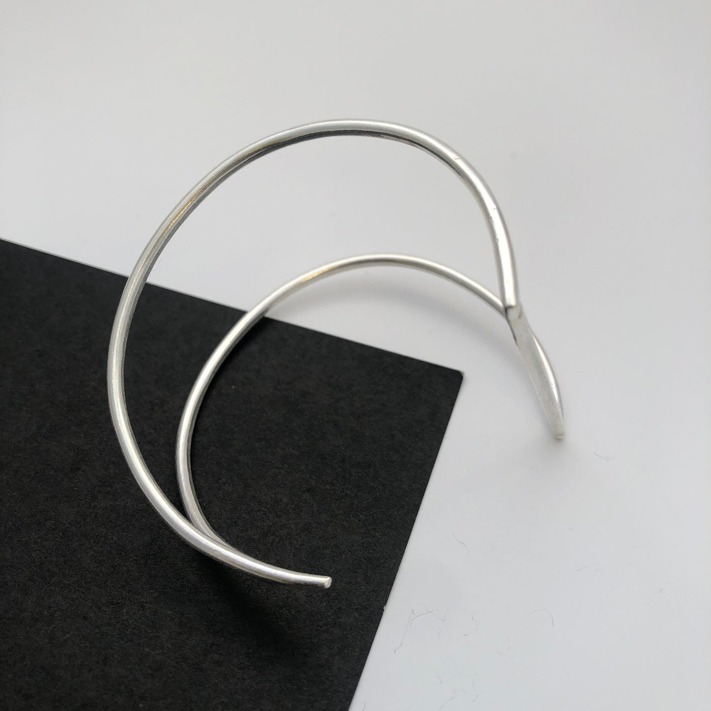 Lunar bracelet, handmade in recycled silver - Plum & Belle