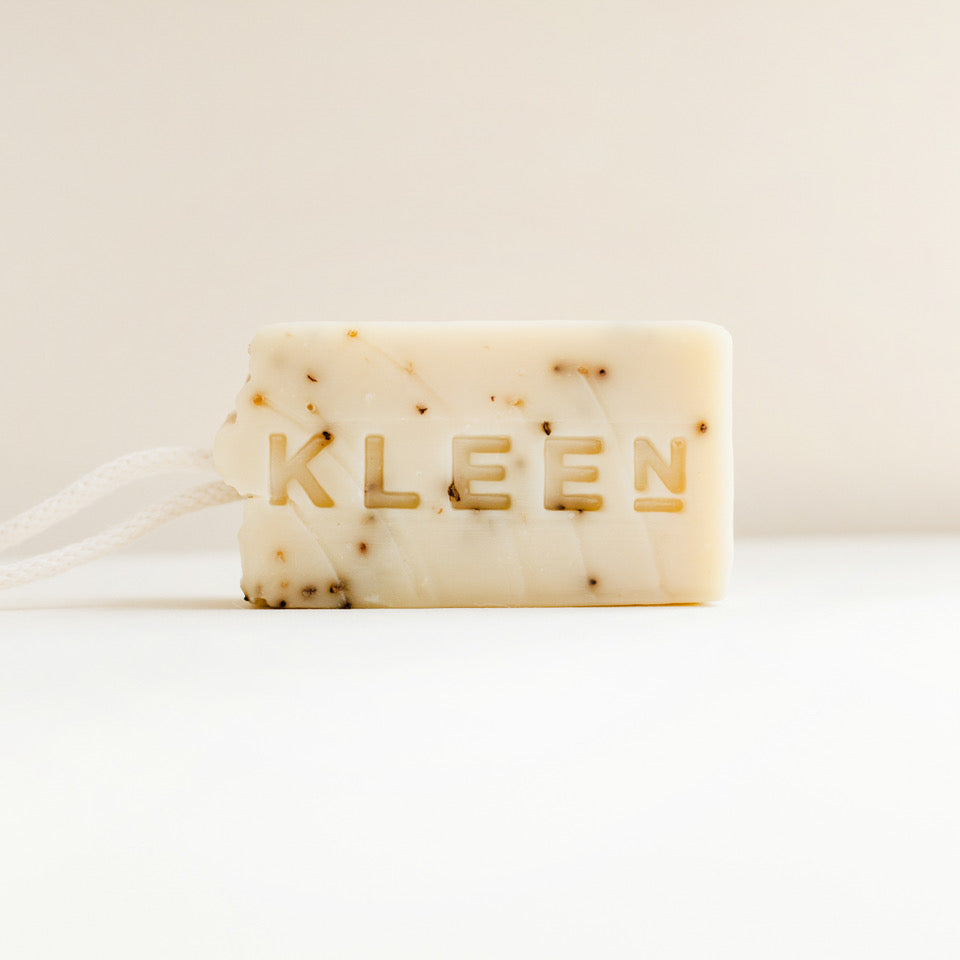Lavender Love soap on a rope, Kleen - Plum & Belle