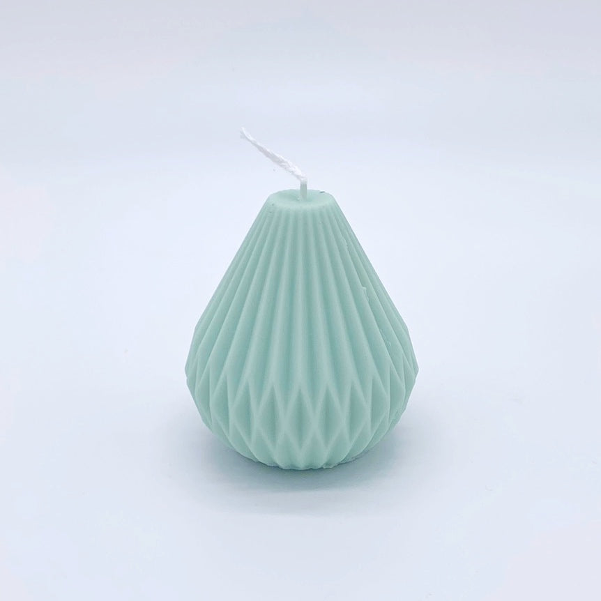 Sage green Pauline statement candle Beatrice's Bedroom - Plum & Belle   