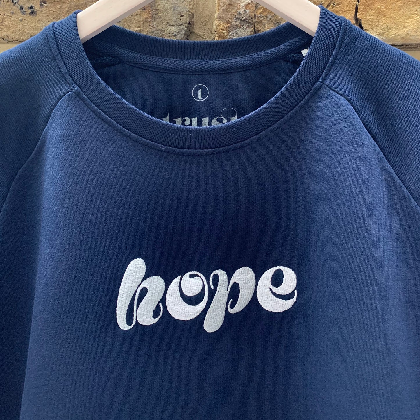 'Hope' sweatshirt, Trust London - Plum & Belle