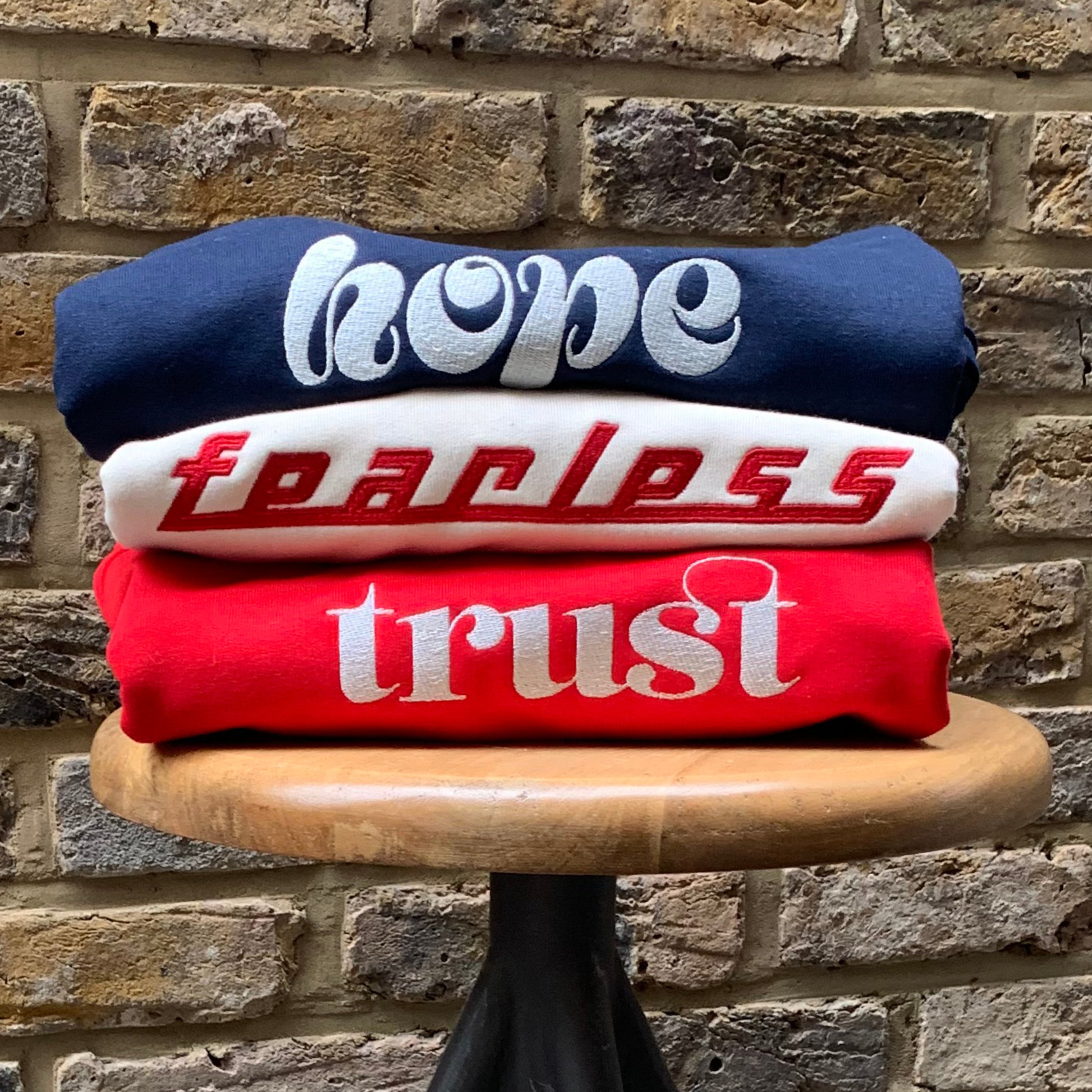 'Trust' hoodie sweatshirt - Plum & Belle