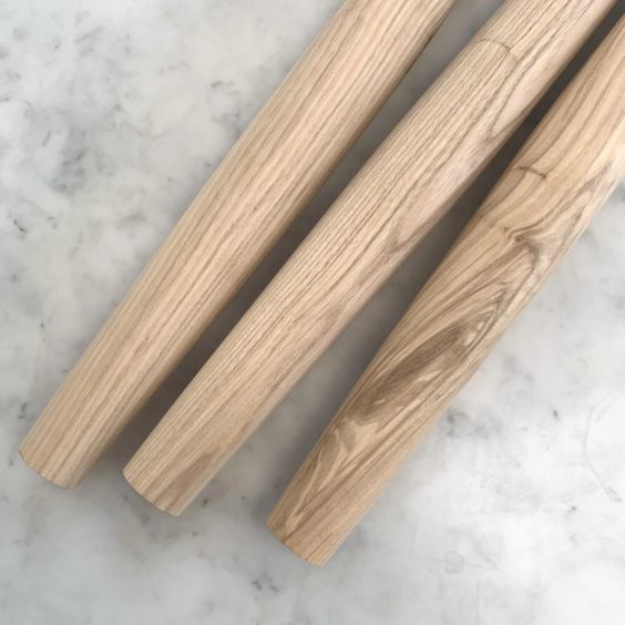 Tapered ash wood rolling pin, Aerende - Plum & Belle