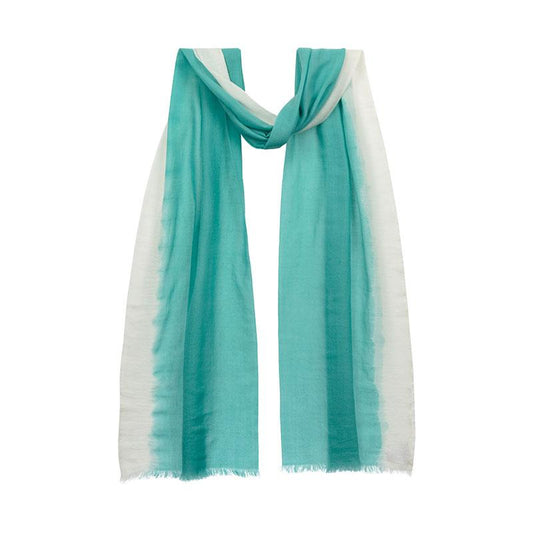 Dip dyed Flash Stripe scarf, Thread Tales - Plum & Belle