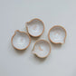 Small pouring dish, white, Aerende - Plum & Belle