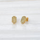 Four Forests stud earrings, Bamiyan turquoise and gold earrings Ishkar - Plum & Belle   