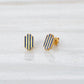 Four Rivers stud earrings, lapis lazuli and gold earrings Ishkar   