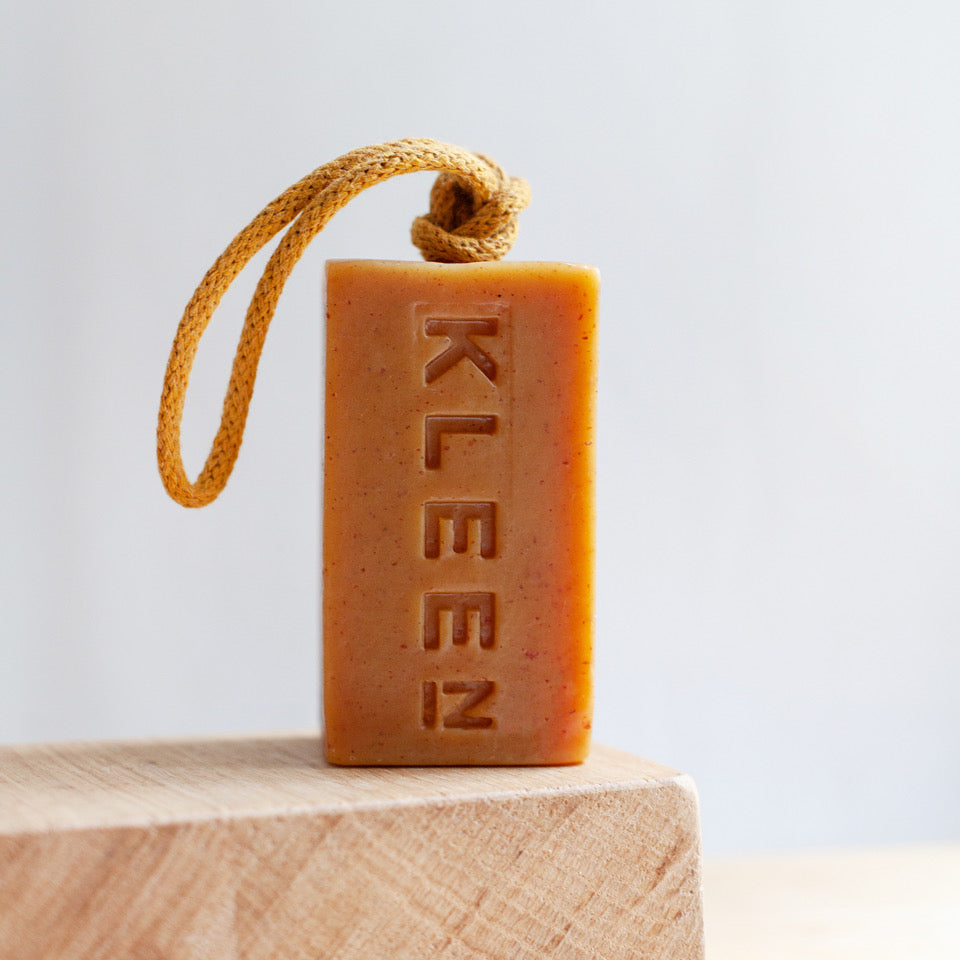 Yellow Mellow soap on a rope - Plum & Belle