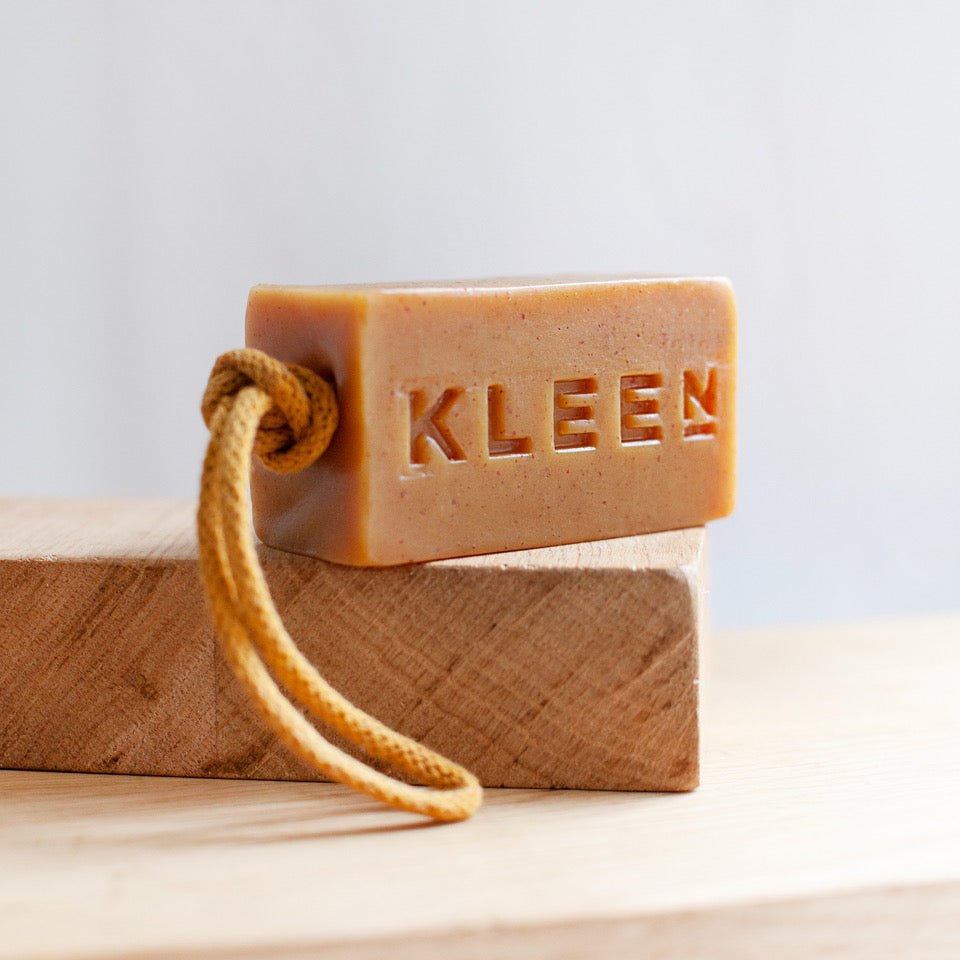 Yellow Mellow soap on a rope - Plum & Belle