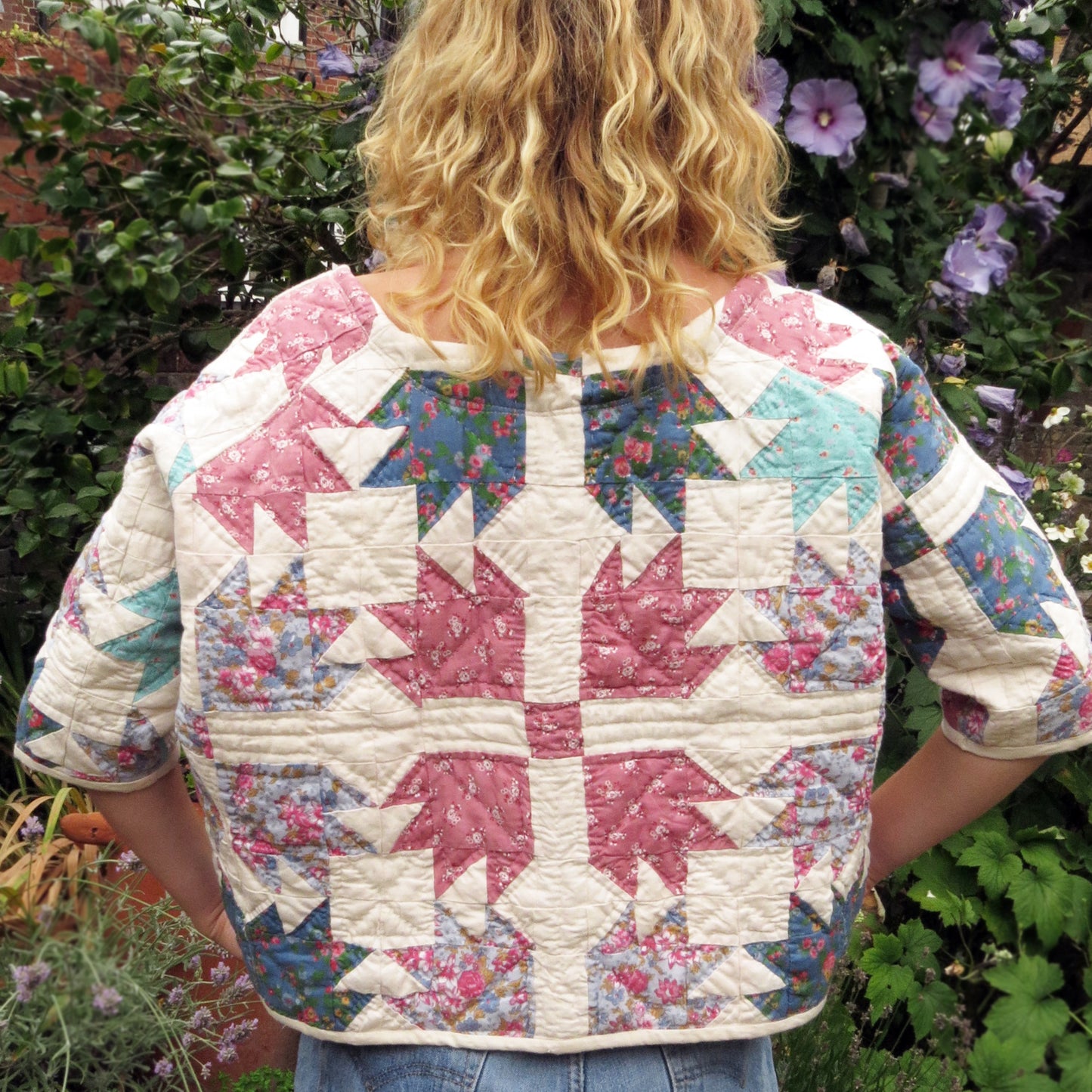 Suki quilted sweatshirt - Plum & Belle